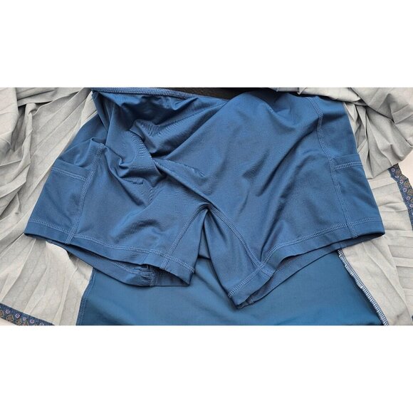 Women's - RLX Ralph Lauren Blue Tennis / Golf Skort, Size Medium - Picture 6 of 7
